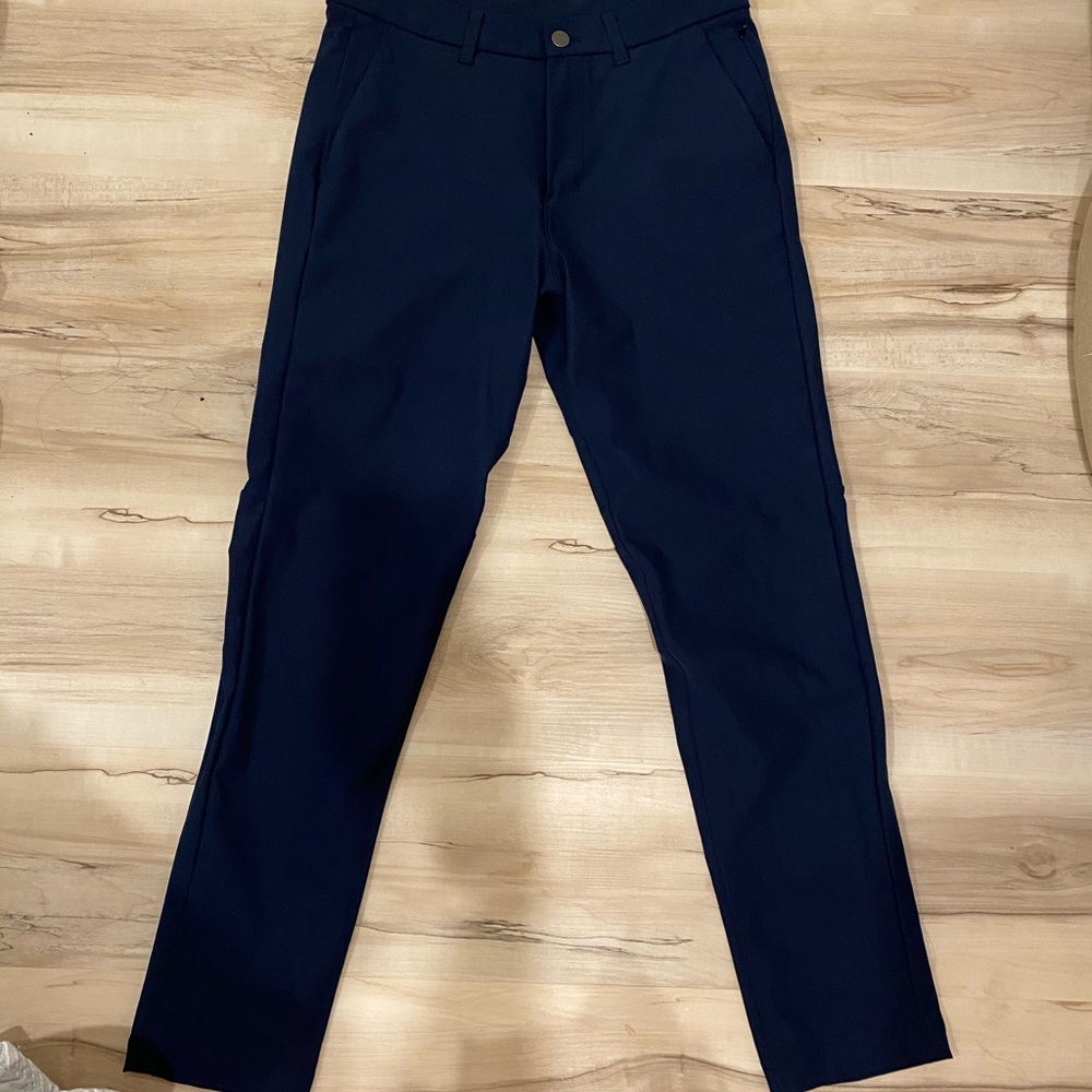 Lululemon men’s commission slim pants size 30x32 navy